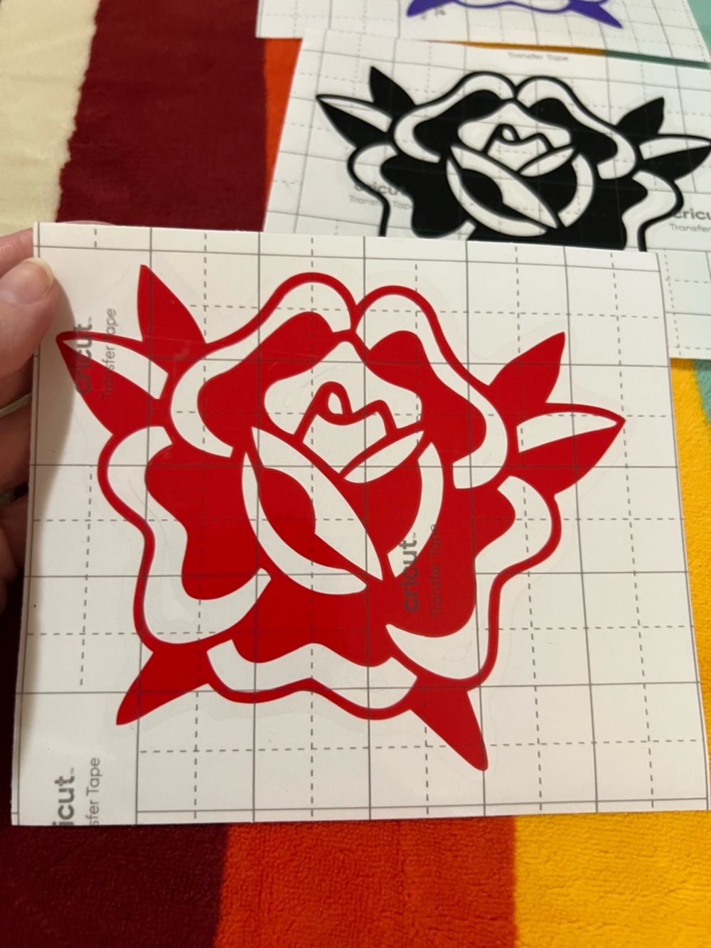 Traditional Rose Vinyl Decal 🌹